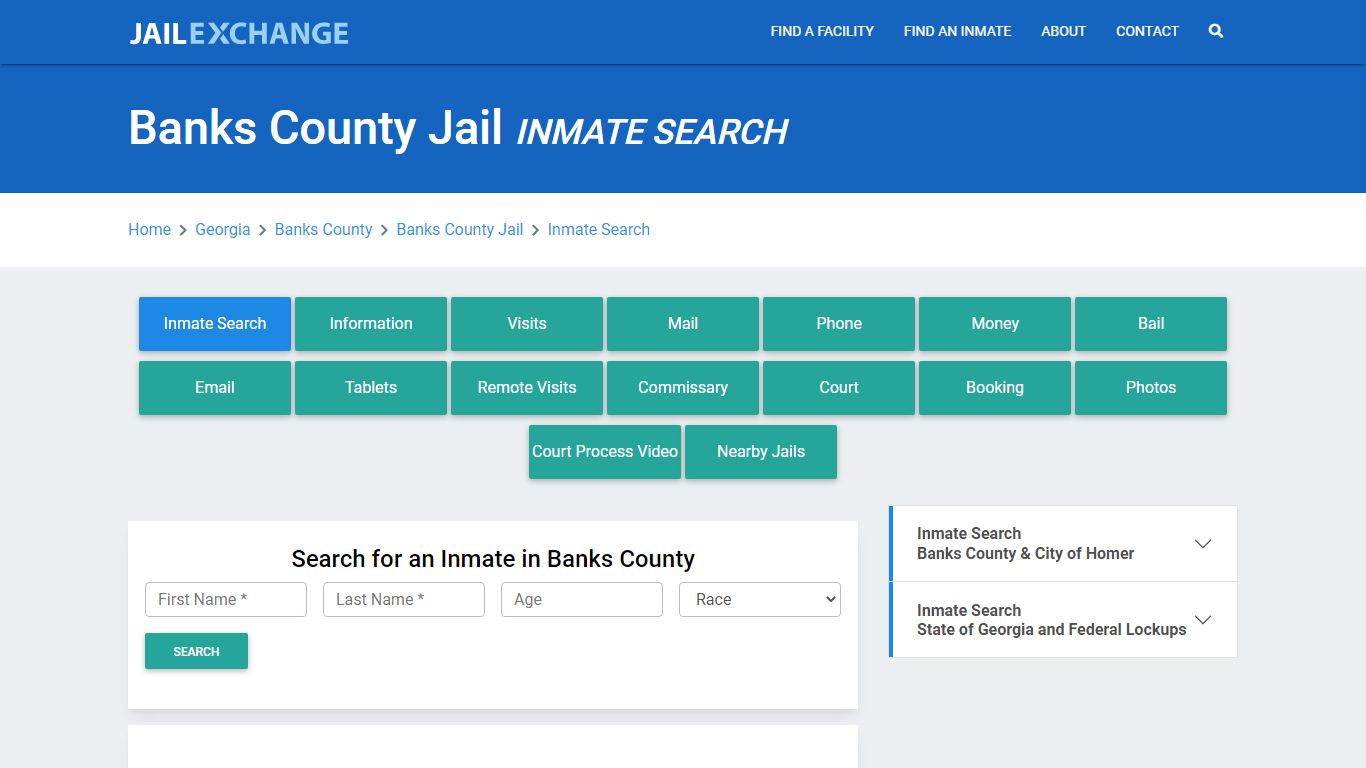 Banks County Jail, GA Inmate Search: Roster & Mugshots